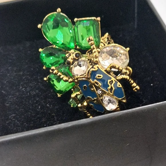 SJ Gold Ornate Ring - Picture 1 of 9